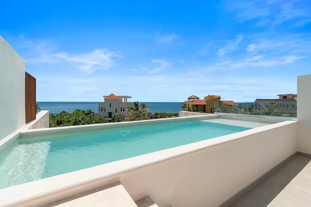Διαμέρισμα Akumal Seaside Ocean View Beach Access Rooftop Pools